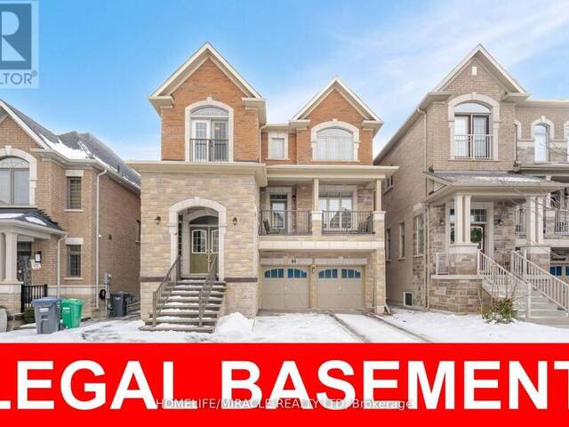 84 ROULETTE CRESCENT Brampton Ontario