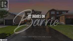 32 JAGGES DRIVE Barrie