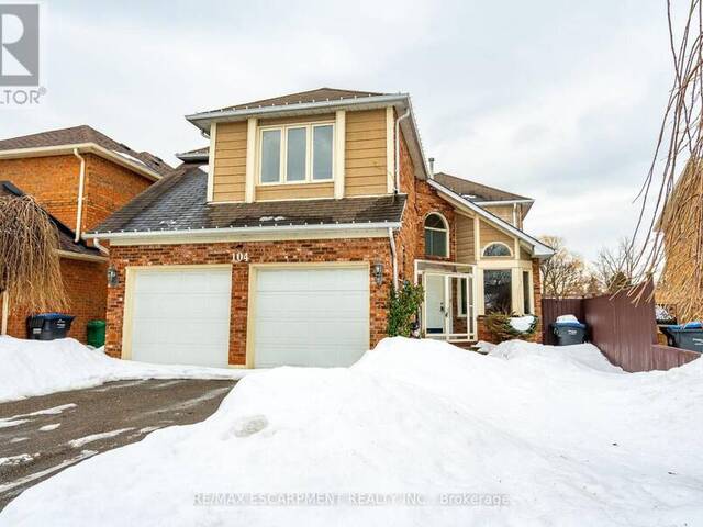 104 LORD SIMCOE DRIVE Brampton Ontario