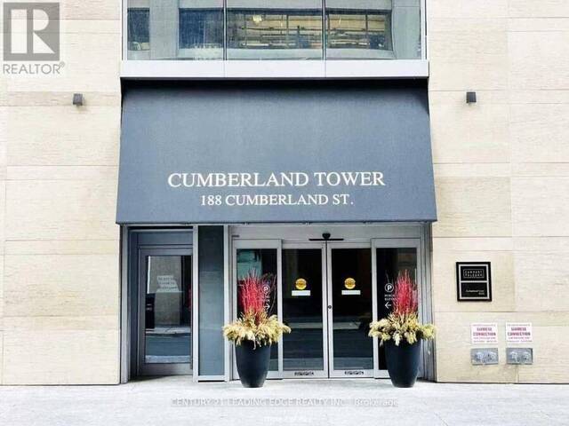 1009 - 188 CUMBERLAND STREET Toronto Ontario