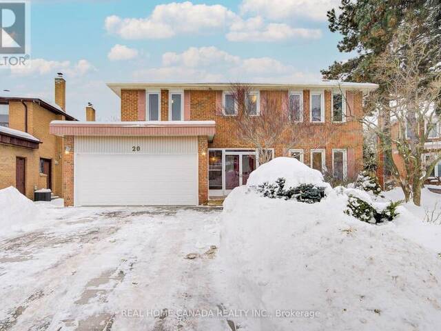 20 SADDLETREE DRIVE Toronto Ontario