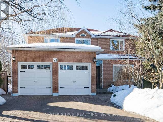 21 SOUTHGATE CRESCENT Richmond Hill Ontario