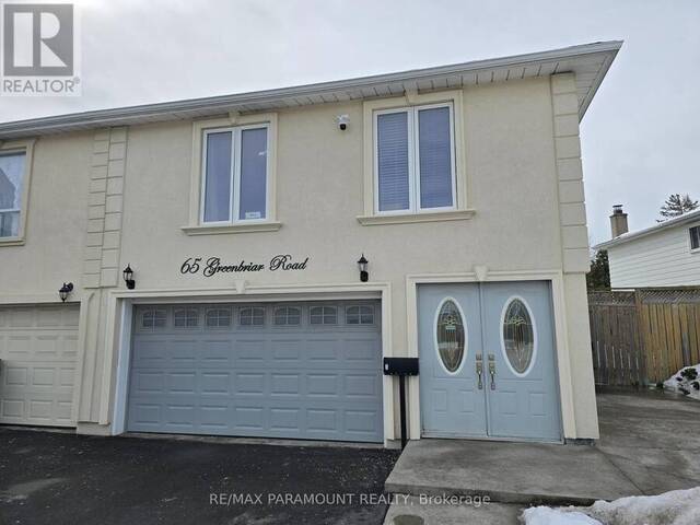 65 GREENBRIAR ROAD Brampton Ontario