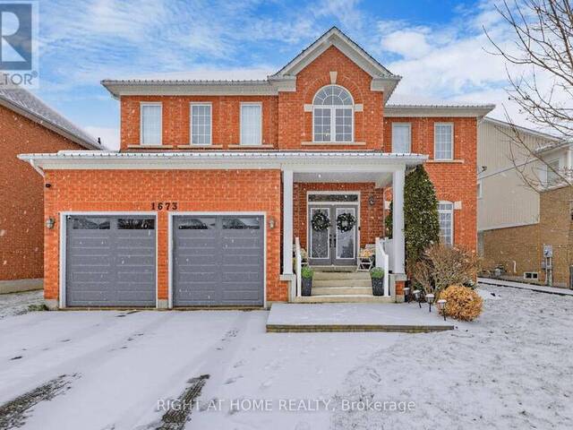 1673 BALLANTRAE DRIVE Oshawa Ontario