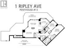 PH13 - 1 RIPLEY AVENUE Toronto