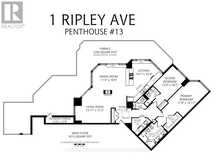 PH13 - 1 RIPLEY AVENUE Toronto