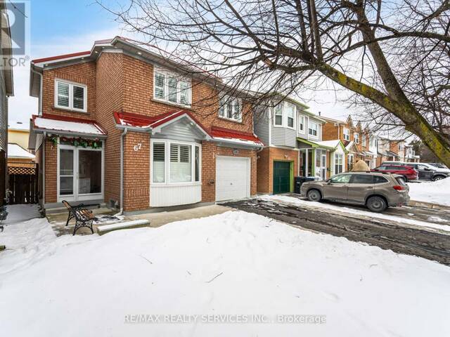 67 STONELEDGE CIRCLE Brampton Ontario