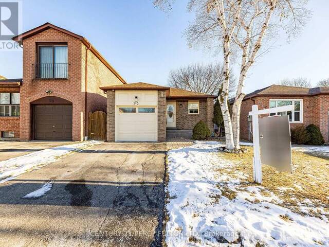 93 DELANEY DRIVE Ajax Ontario