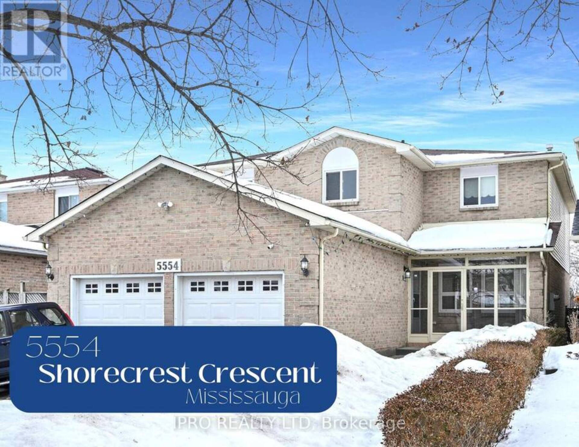 5554 SHORECREST CRESCENT Mississauga