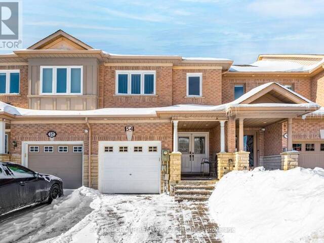 54 BENJAMIN HOOD CRESCENT Vaughan Ontario