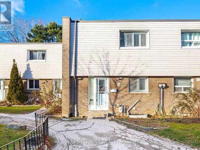 45 - 431 SILVERSTONE DRIVE Toronto Ontario