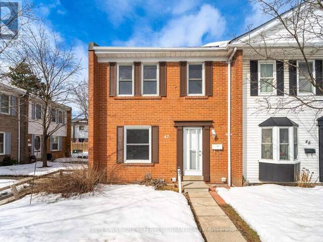 47 - 1020 CENTRAL PARK DRIVE Brampton Ontario