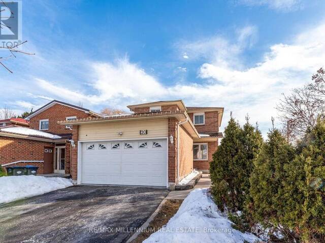 20 WHITEHAVEN DRIVE Brampton Ontario