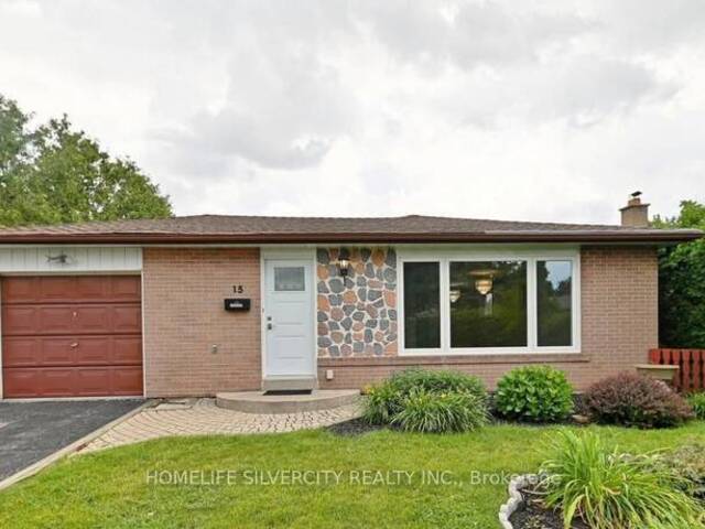 15 BRENTWOOD DRIVE Brampton Ontario