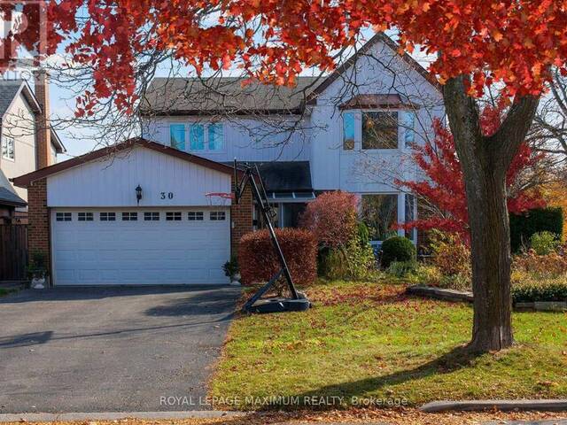 30 MILFORD CRESCENT Brampton Ontario