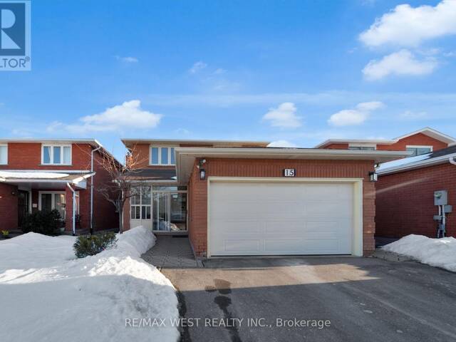 15 JACKMAN CRESCENT Vaughan Ontario