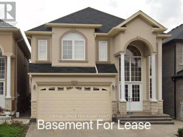 BASEMENT - 109 CHARTWELL CIRCLE Hamilton Ontario