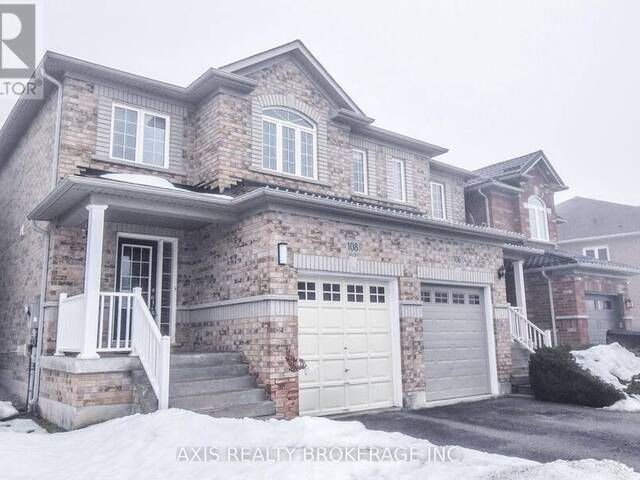 108 SNOWBERRY CRESCENT Halton Hills Ontario