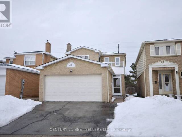 34 BANTING CRESCENT Brampton Ontario