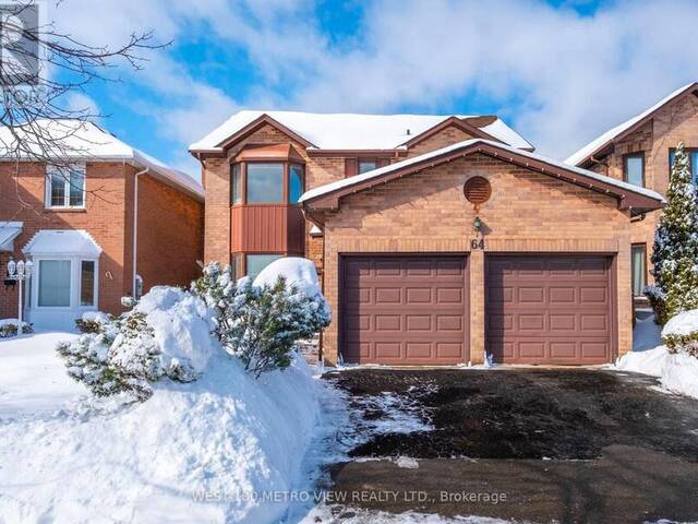 64 CLYDESDALE CIRCLE Brampton Ontario