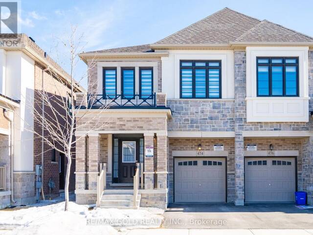 474 BERGAMOT AVENUE Milton Ontario