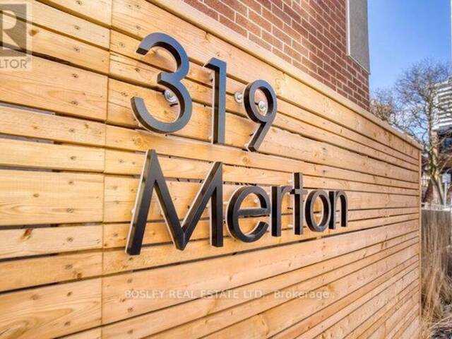 #406 - 319 MERTON STREET Toronto Ontario