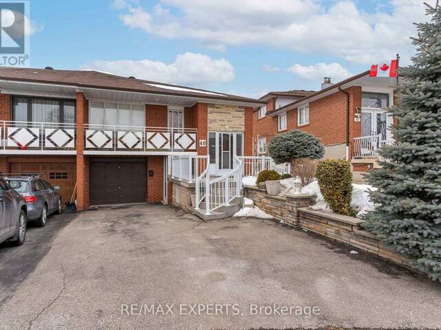 40 BENRUBIN DRIVE Toronto Ontario