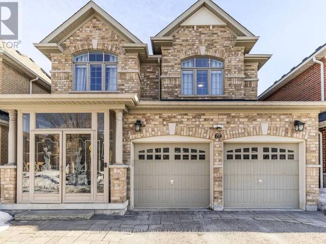 69 MANCINI CRESCENT Richmond Hill Ontario