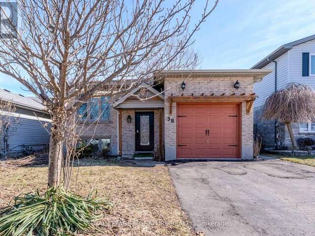 58 SUNRISE CRESCENT London Ontario