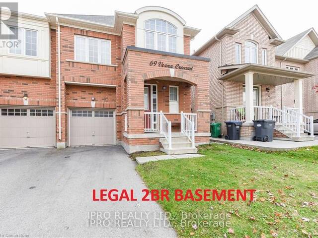 69 VEZNA CRESCENT Brampton Ontario