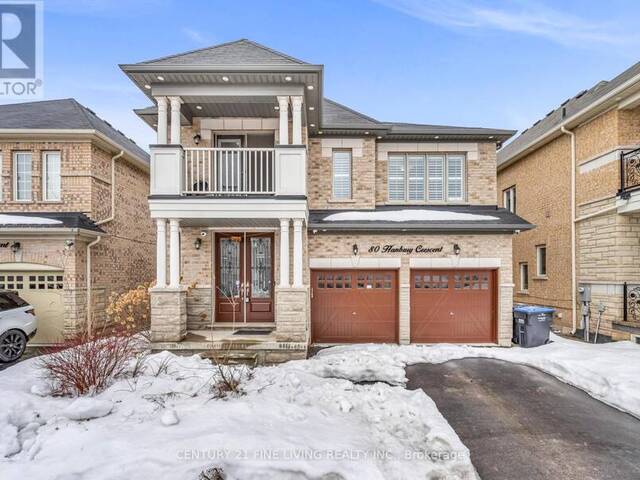 80 HANBURY CRESCENT Brampton Ontario