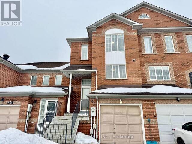 63 LUCENA CRESCENT Vaughan Ontario