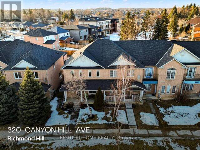 320 CANYON HILL AVENUE Richmond Hill Ontario