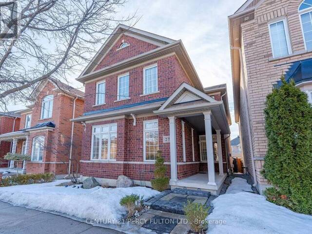 27 PINECLIFF AVENUE Markham Ontario