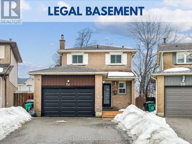 22 NEWBRIDGE CRESCENT Brampton Ontario