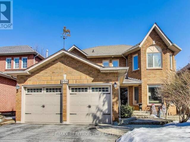 896 DARWIN DRIVE Pickering Ontario