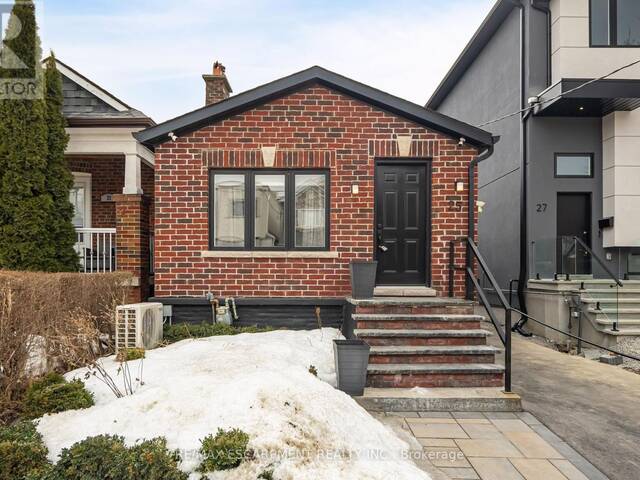 25 BELGRAVIA AVENUE Toronto Ontario