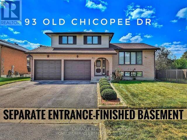 93 OLD CHICOPEE DRIVE Kitchener Ontario