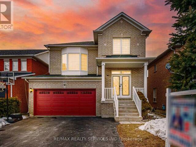 43 SEDGEWICK CIRCLE Brampton Ontario