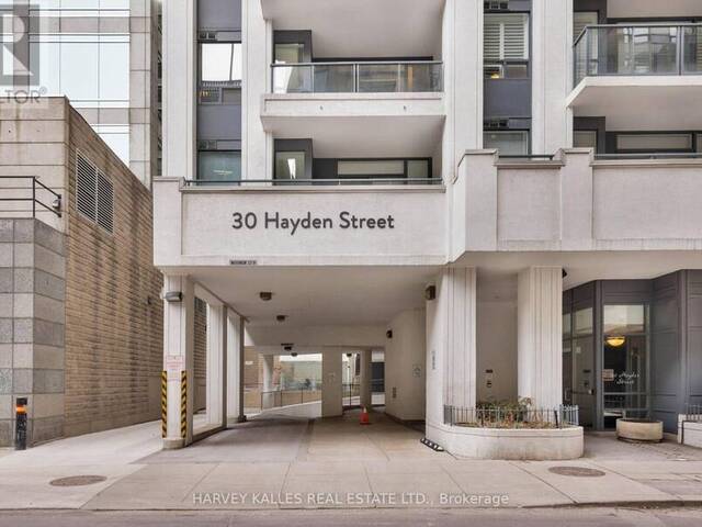 302 - 30 HAYDEN STREET Toronto Ontario