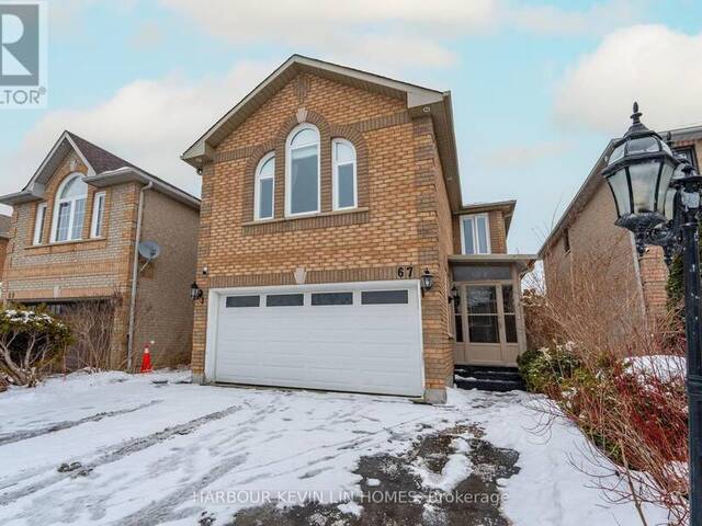 MAIN - 67 SUNRIDGE STREET Richmond Hill Ontario