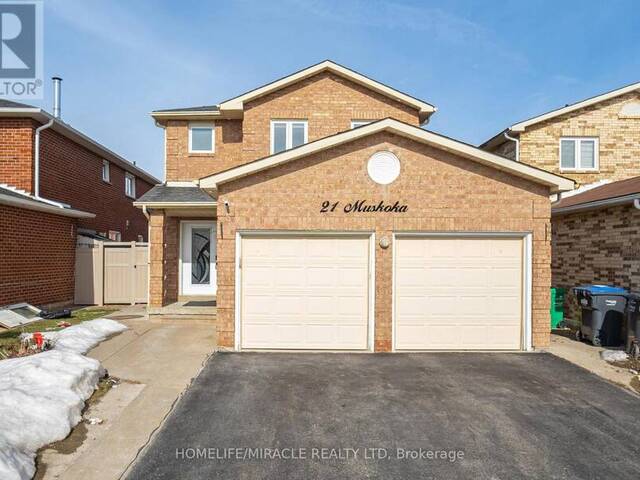 21 MUSKOKA STREET Brampton Ontario