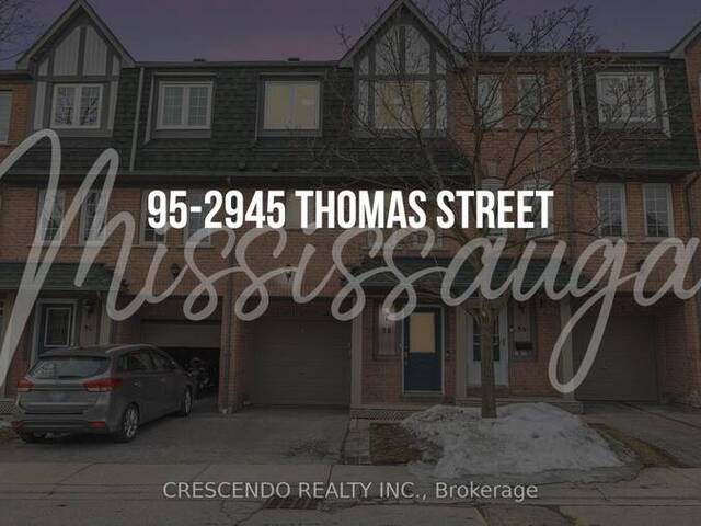 95 - 2945 THOMAS STREET Mississauga Ontario