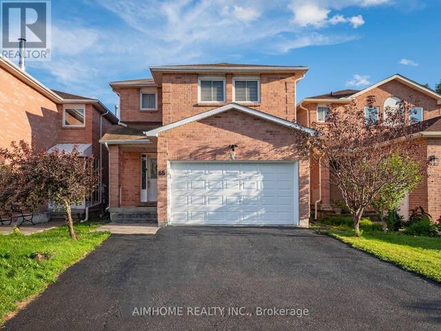 65 WESTHAMPTON DRIVE Vaughan Ontario