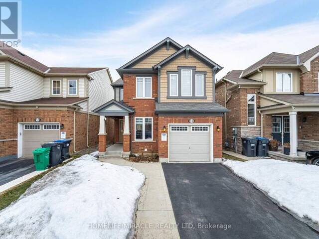 14 ROBERT PARKINSON DRIVE Brampton Ontario