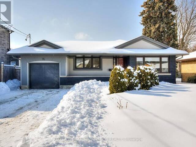 LOWER - 41 ETON DRIVE Kitchener Ontario