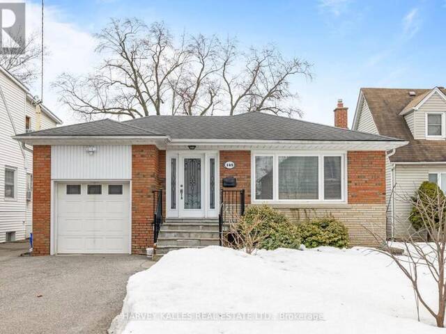 149 HENDON AVENUE Toronto Ontario