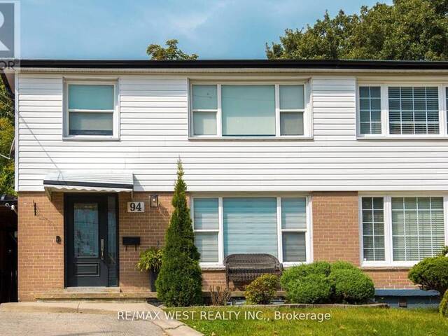 94 PRIMULA CRESCENT Toronto Ontario