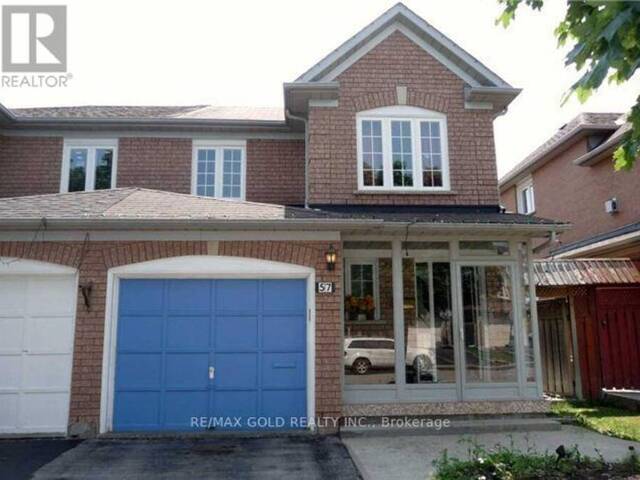 57 PALMOLIVE STREET Brampton Ontario