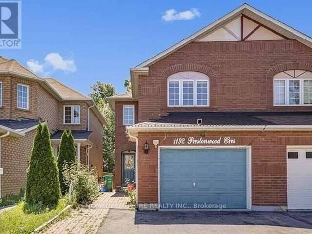 1192 PRESTONWOOD CRESCENT Mississauga Ontario